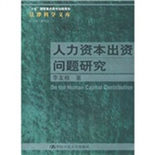 人力资本出资问题研究