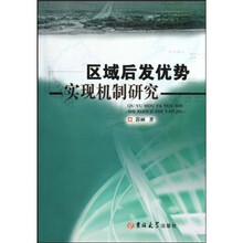 区域后发优势实现机制研究
