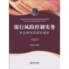 银行风险控制实务:来自律师层面的透视