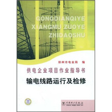 供电企业项目作业指导书:输电线路运行及检修