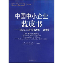 中国中小企业蓝皮书：现状与政策（2007-2008）
