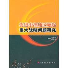 促进中部地区崛起重大战略问题研究