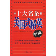 从十大名企看美国式精英打造