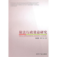 依法行政效益研究