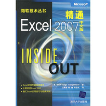 精通Excel2007:INSIDE OUT(中文版)