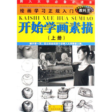 绘画学习正规入门教科书:开始学画素描(上)
