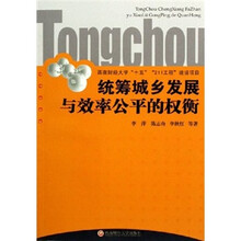 统筹城乡发展与效率公平的权衡