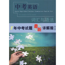 中考英语：词汇与语法·8年中考试题最新详解版（第3版）