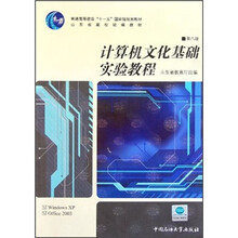 普通高等教育十一五国家级规划教材:计算机文化基础实验教程(第8版)(附光盘)
