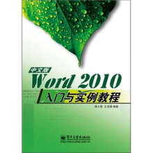 Word 2010中文版入门与实例教程