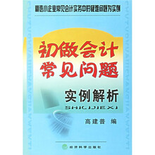 初做会计常见问题实例解析