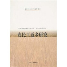 农民工返乡研究