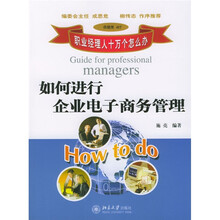 职业经理人十万个为什么:如何进行企业电子商务管理