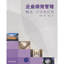 企业绩效管理：概念、方法和应用