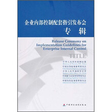 企业内部控制配套指引发布会专辑