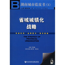 省域城镇化战略(附CD-ROM光盘1张)