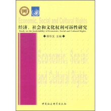 经济、社会和文化权利可诉性研究