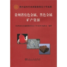 贵州省有色金属黑色金属矿产资源