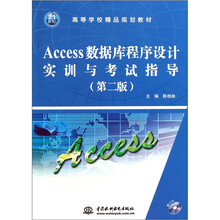 21世纪高等学校精品规划教材：Access数据库程序设计实训与考试指导（第2版）（附光盘）