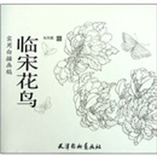 实用白描画稿：临宋花鸟
