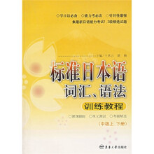 标准日本语词汇、语法训练教程(中级上、下册)