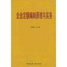 企业定额编制原理与实务