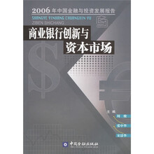 商业银行创新与资本市场：2006年中国金融与投资发展报告