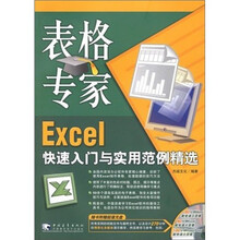 表格专家 Excel 快速入门与实用范例精选(附CD光盘)