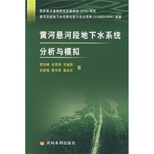 黄河悬河段地下水系统分析与模拟