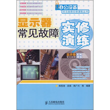 显示器常见故障实修演练(附光盘)