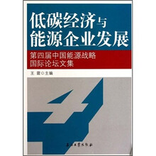 低碳经济与能源企业发展：第四届中国能源战略国际论坛文集