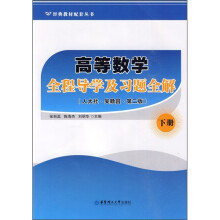 经典教材配套丛书:高等数学全程导学及习题全解(下册)