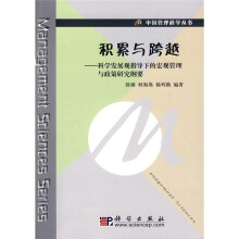 积累与跨越:科学发展观指导下的宏观管理与政策研究纲要