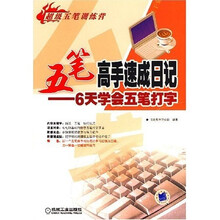 超级五笔训练营·五笔高手速成日记:6天学会五笔打字(附光盘)