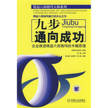九步通向成功：企业推进精益六西格玛的木桶原理