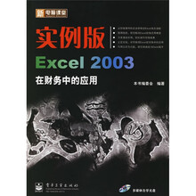新电脑课堂:实例版Excel2003在财务中的应用(附光盘)