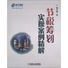 节税筹划实操案例精解