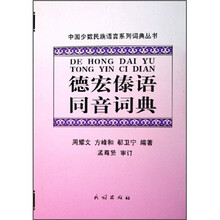 德宏傣语同音词典