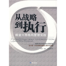 从战略到执行:精益六西格玛管理实践