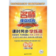 名师伴你成长·课时同步学练测:物理(9年级全1册)(人教版)