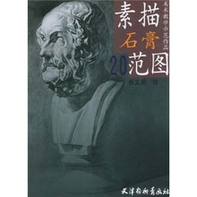 素描石膏范图（20）/美术教学示范作品