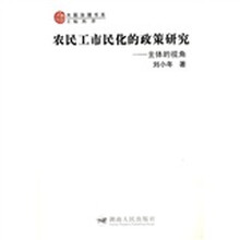 农民工市民化的政策研究