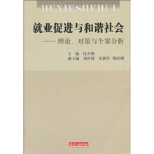就业促进与和谐社会：理论、对策与个案分析