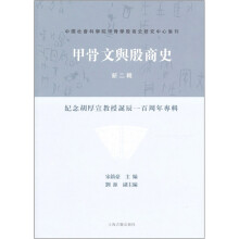 中国社科院甲骨学殷商史研究中心集刊：甲骨文与殷商史（第2辑）