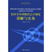 民间非营利组织会计制度讲解与实务(民间非营利组织会计制度培训用书)