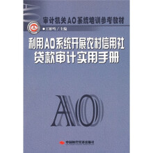 利用AO系统开展农村信用社贷款审计实用手册(附光盘)