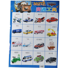 交通工具-迪士尼幼儿启蒙双面挂图
