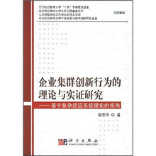 企业集群创新行为的理论与实证研究：基于复杂适应系统理论的视角