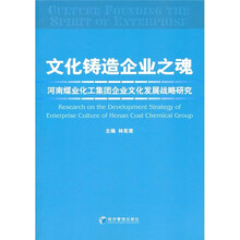 文化铸造企业之魂：河南煤业化工集团企业文化发展战略研究