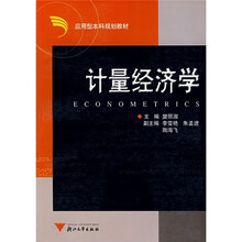 应用型本科规划教材:计量经济学
